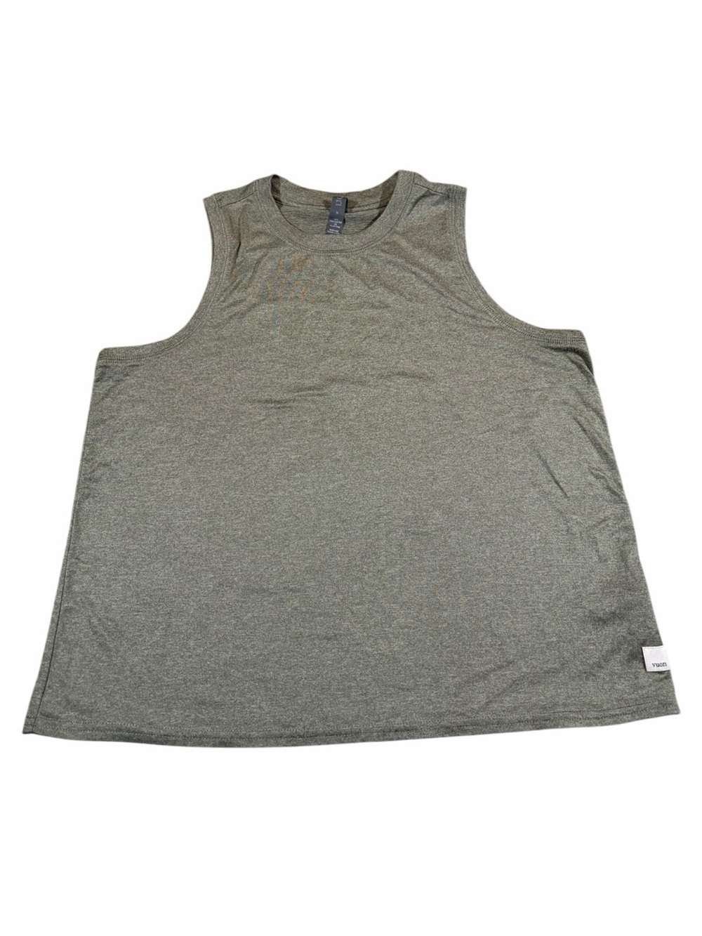 Vuori Energy Tank Top *Long (Moss Heather) Size M